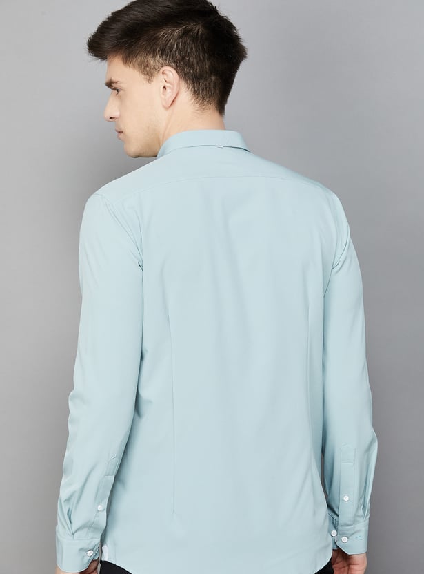 VAN HEUSEN Solid Slim Fit Formal Shirt