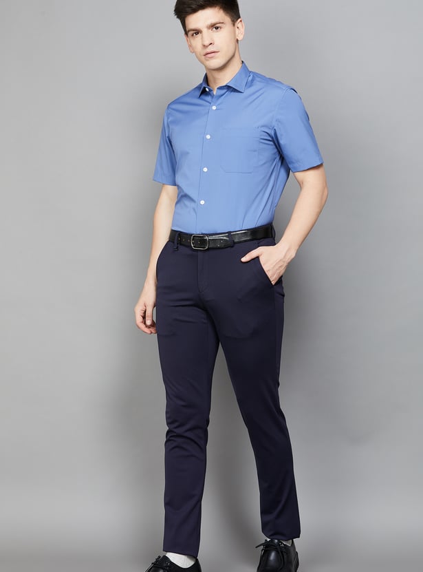 slim fit dress slacks Flex 3 Flat Front Straight Leg Dress Pant