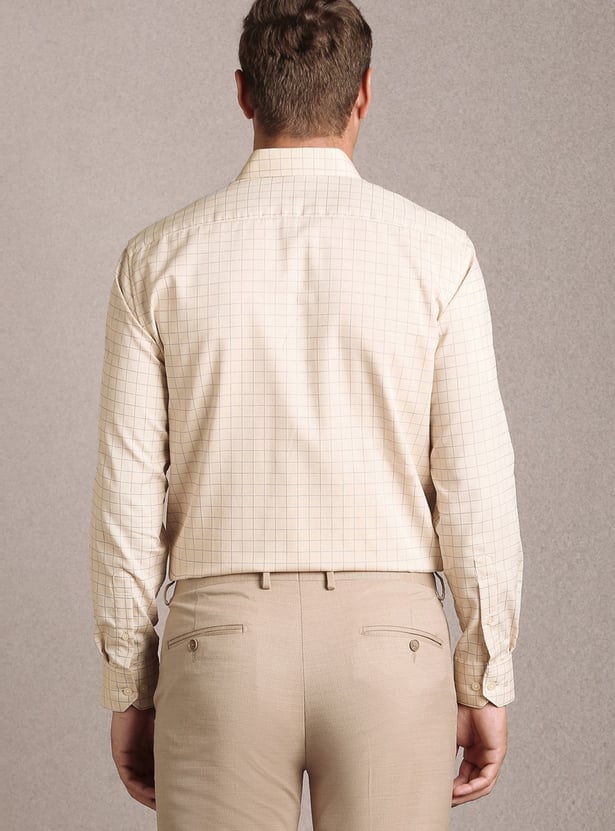LOUIS PHILIPPE Checked Regular Fit Formal Shirt