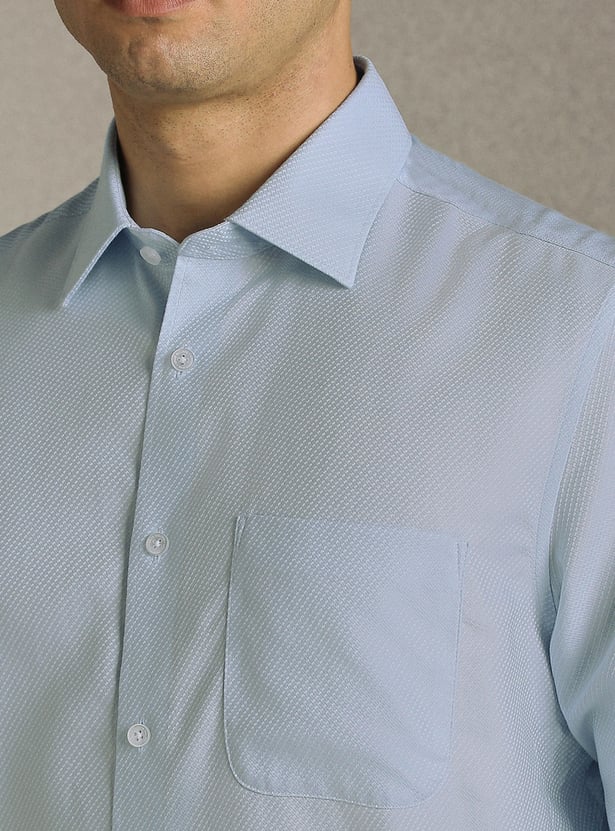 LOUIS PHILIPPE Textured Regular Formal Shirt