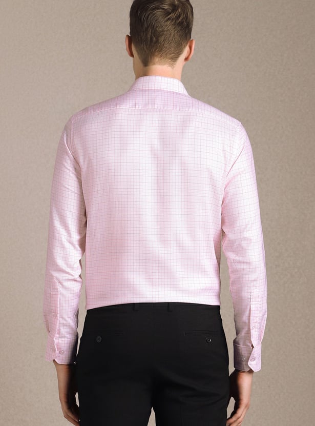 LOUIS PHILIPPE Checked Regular Fit Formal Shirt