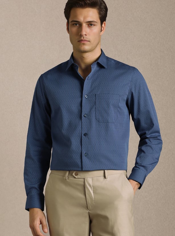 LOUIS PHILIPPE Striped Regular Formal Shirt