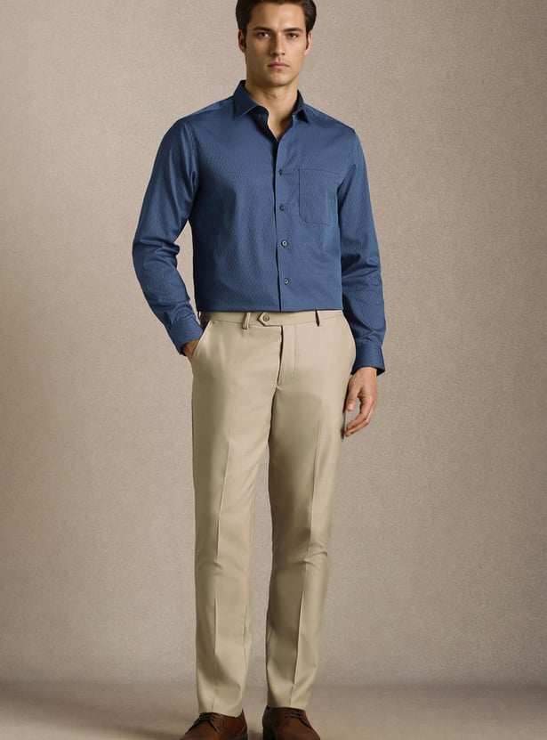 LOUIS PHILIPPE Striped Regular Formal Shirt
