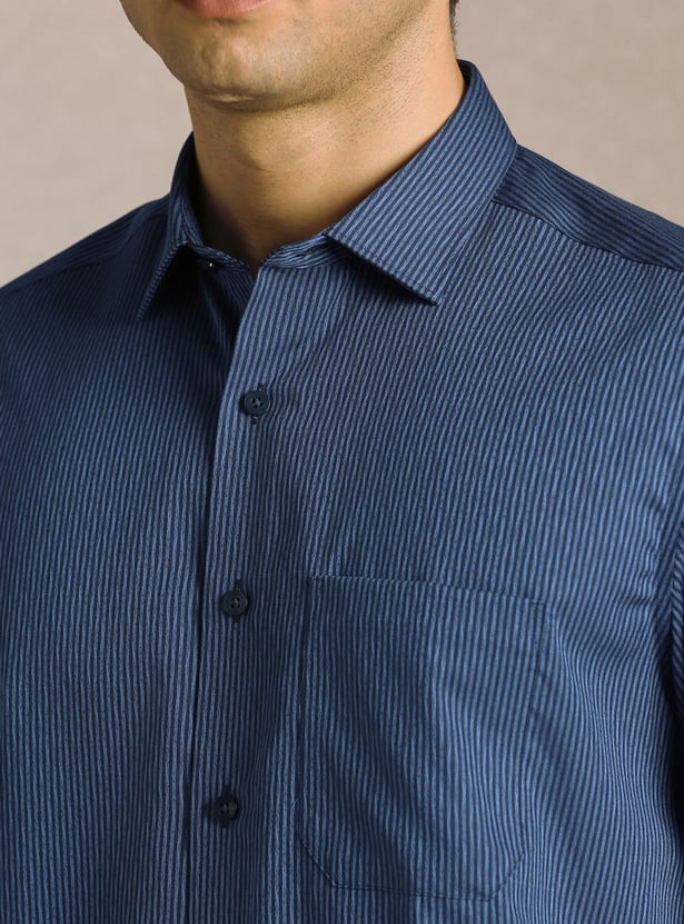 LOUIS PHILIPPE Striped Regular Formal Shirt
