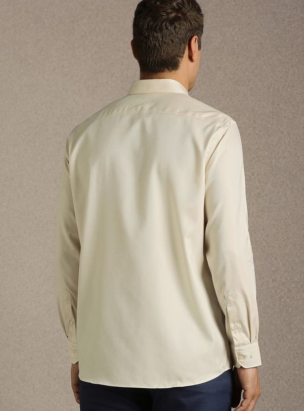 LOUIS PHILIPPE Solid Regular Formal Shirt