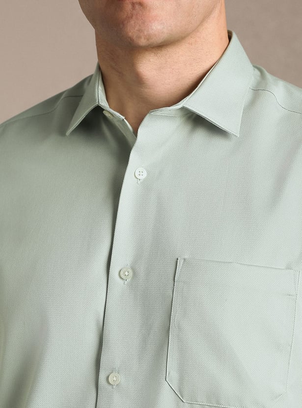 LOUIS PHILIPPE Solid Regular Formal Shirt