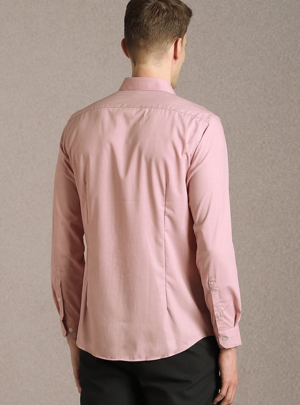 LOUIS PHILIPPE Solid Slim Fit Formal Shirt