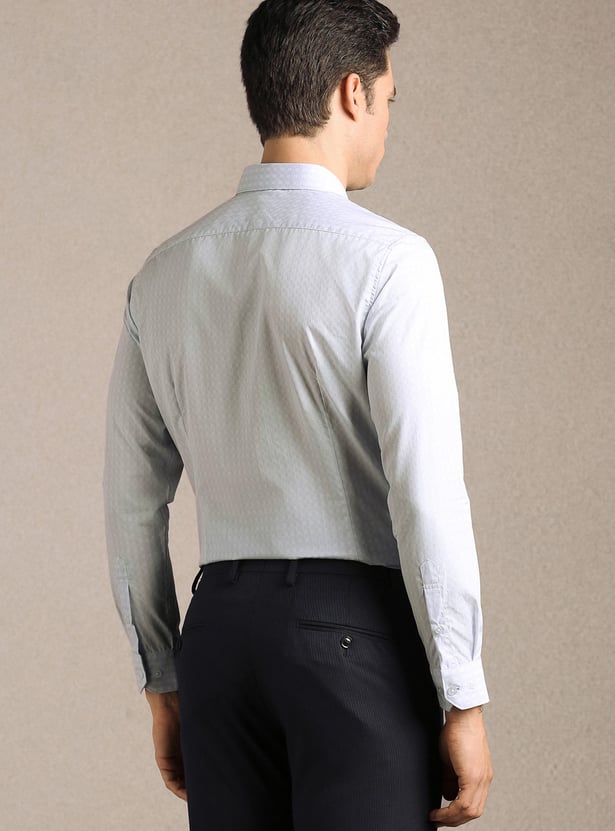 LOUIS PHILIPPE Checked Slim Formal Shirt