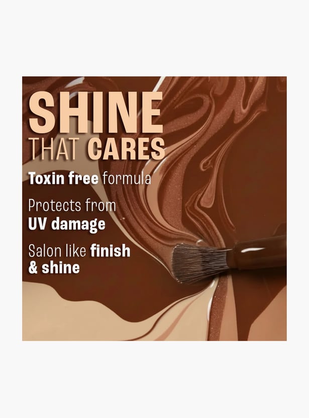 LAKME 9to5 Overtime Shine Coffee Edit Nail Colour - Americano Edge - 6ml