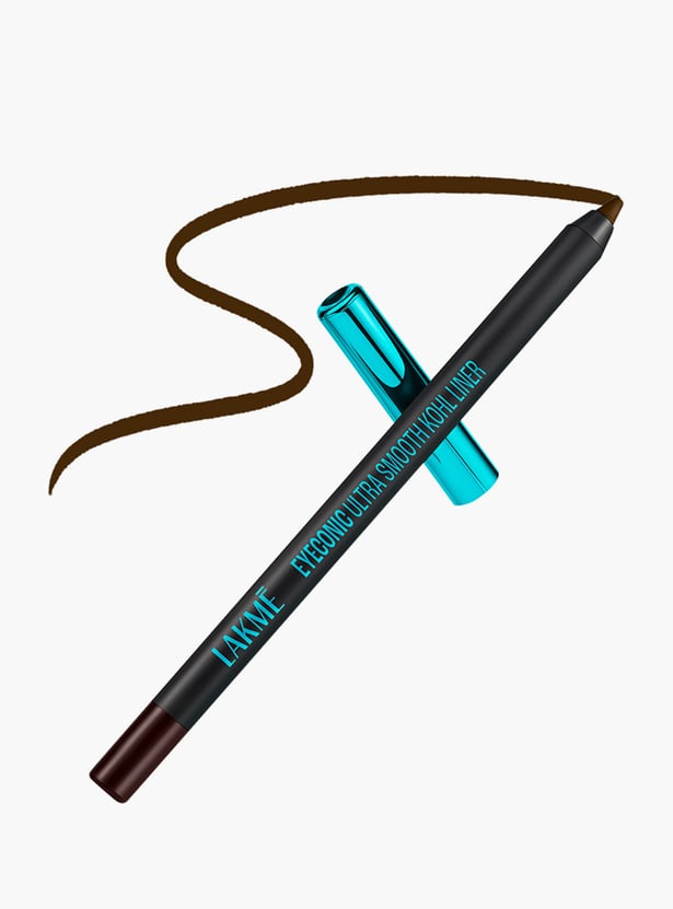 LAKME 9to5 Eyeconic Ultra Smooth Kohl Liner - Intense Brown - 1.2g