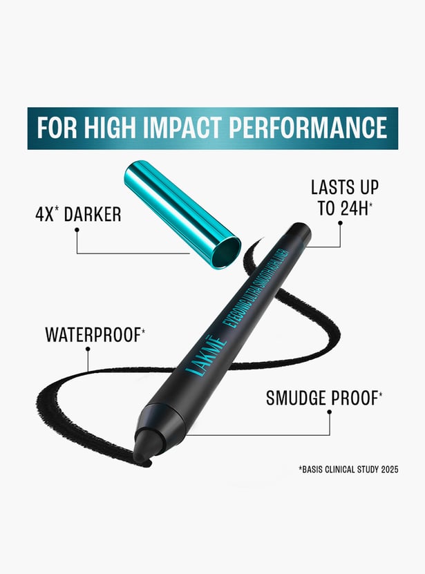 LAKME 9to5 Eyeconic Ultra Smooth Kohl Liner - Intense Brown - 1.2g