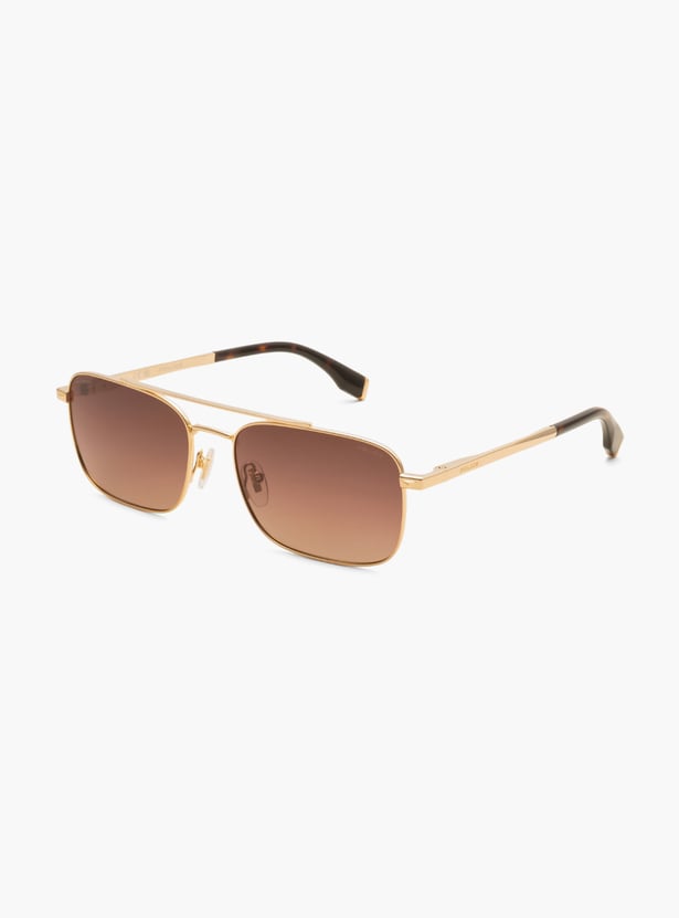POLICE Polarised Rectangle Sunglasses - SPLV92K57300Z