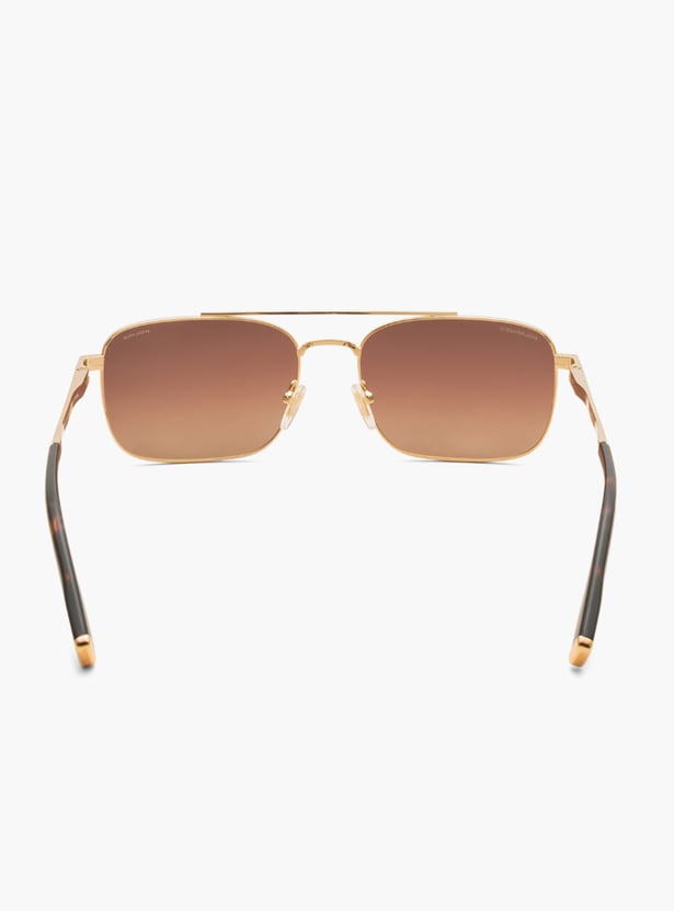 POLICE Polarised Rectangle Sunglasses - SPLV92K57300Z