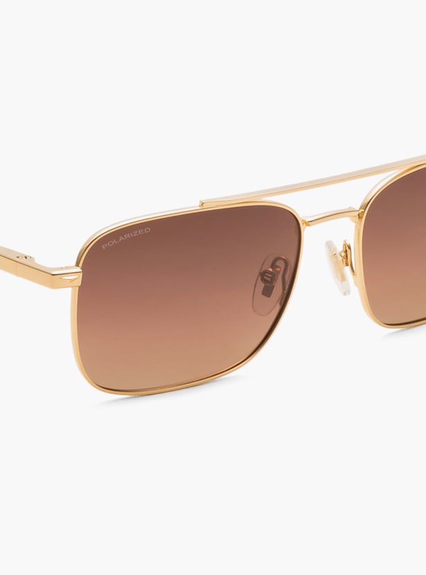 POLICE Polarised Rectangle Sunglasses - SPLV92K57300Z