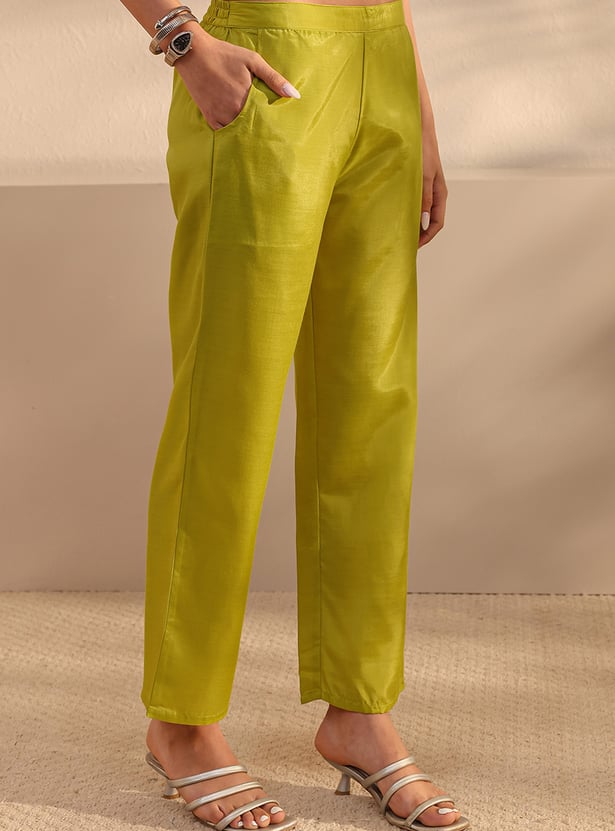 LIBAS Ethnic Motif Straight Kurta Set