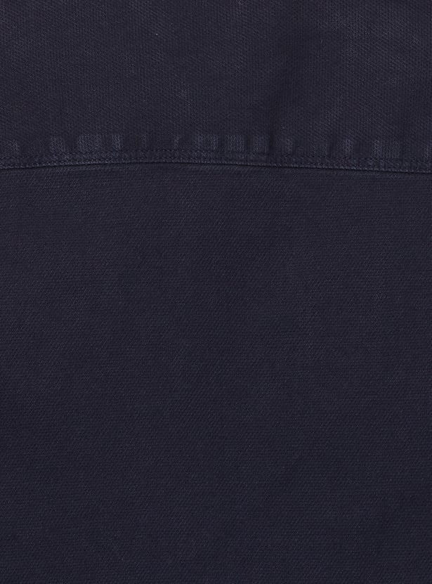 ALLEN SOLLY Boys Solid Regular Fit Shirt