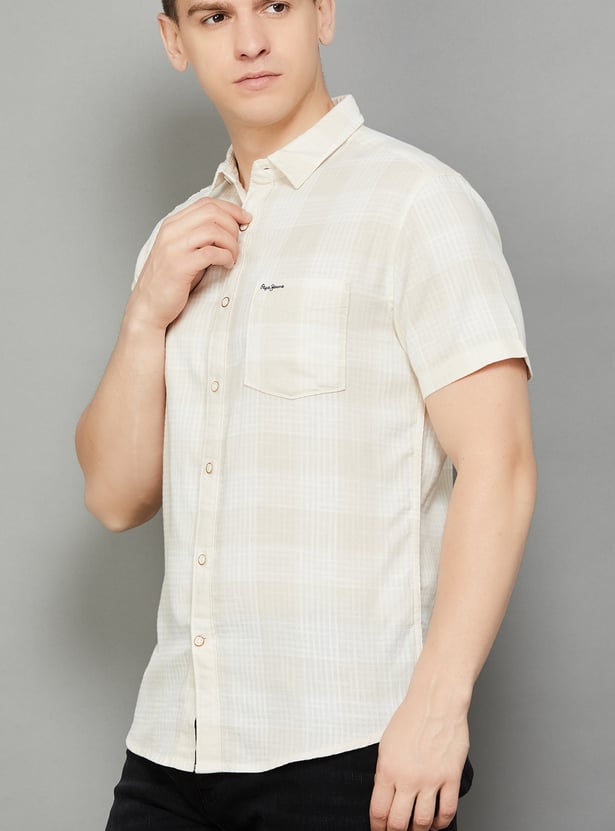 PEPE JEANS Checked Regular Fit Shirt
