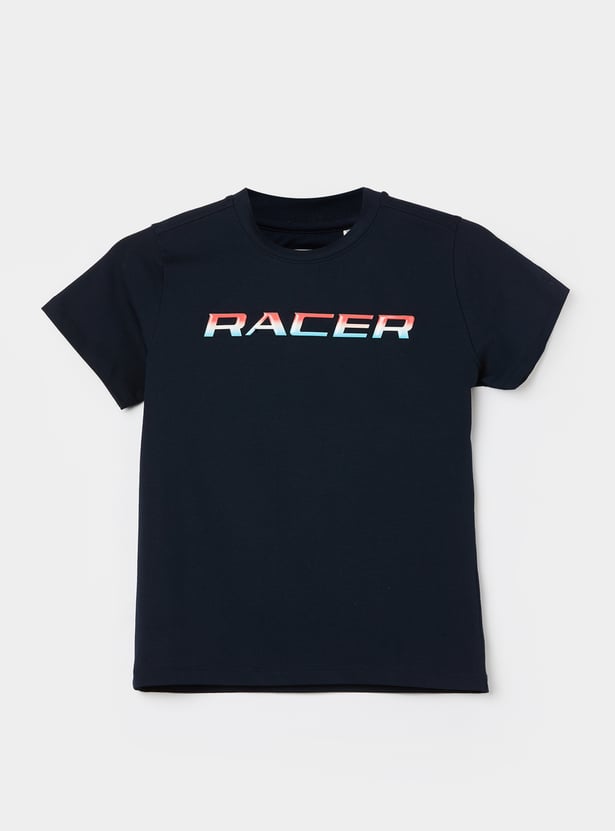 ALLEN SOLLY Boys Printed T-shirt