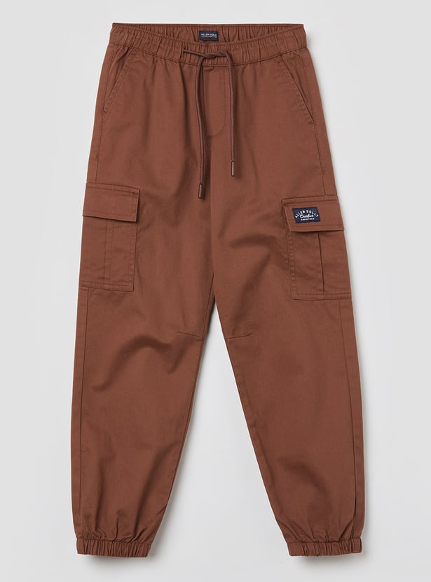 ALLEN SOLLY Boys Solid Trousers