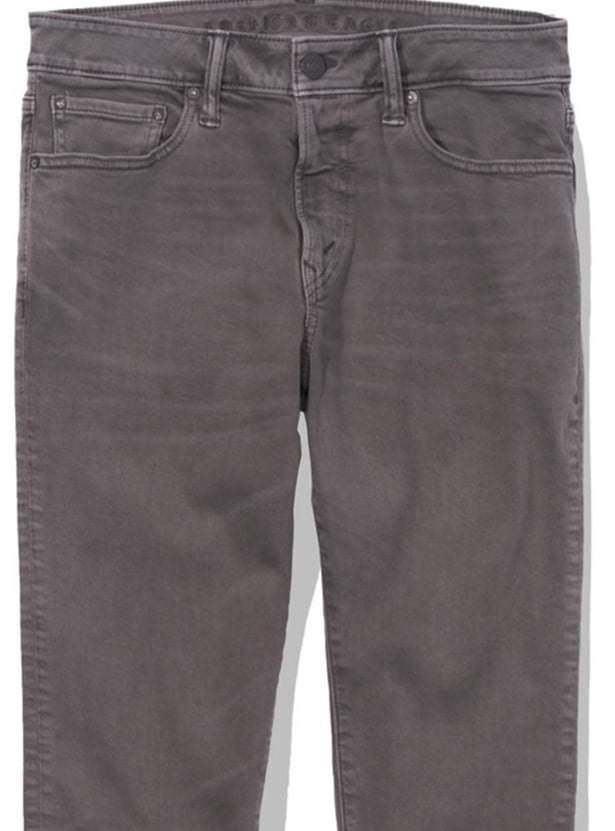 AMERICAN EAGLE Washed Slim Tapered Jeans
