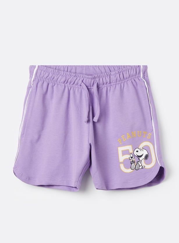KIDSVILLE Peanuts Print Shorts