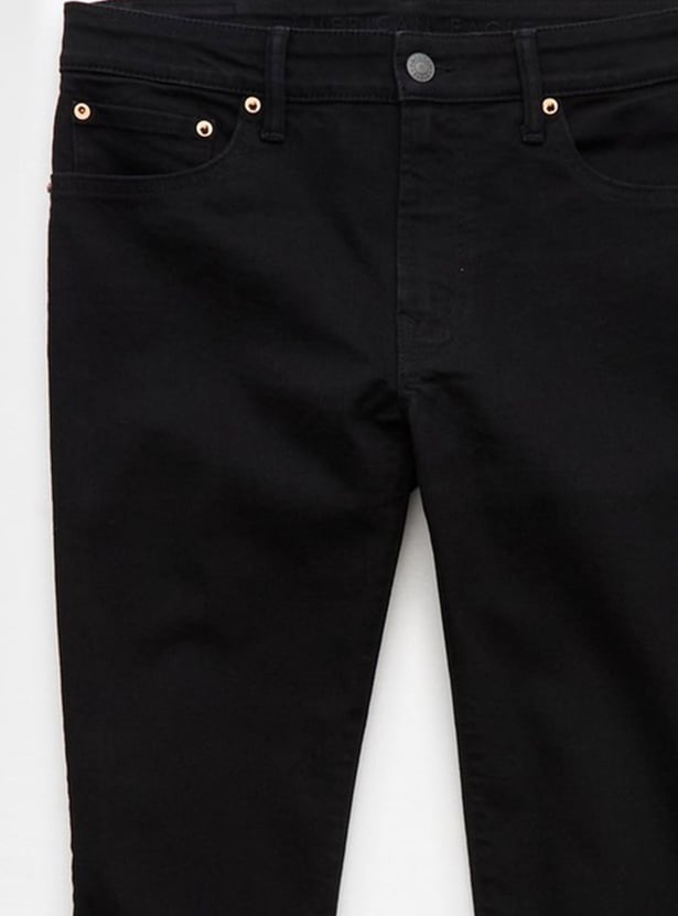 AMERICAN EAGLE Washed Slim Tapered Jeans