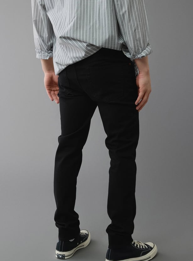 AMERICAN EAGLE Washed Slim Tapered Jeans