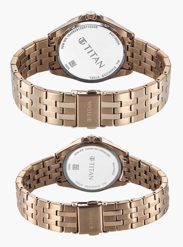 TITAN Modern Bandhan VIII Couple Analog Watch Set - 9401594215WM01