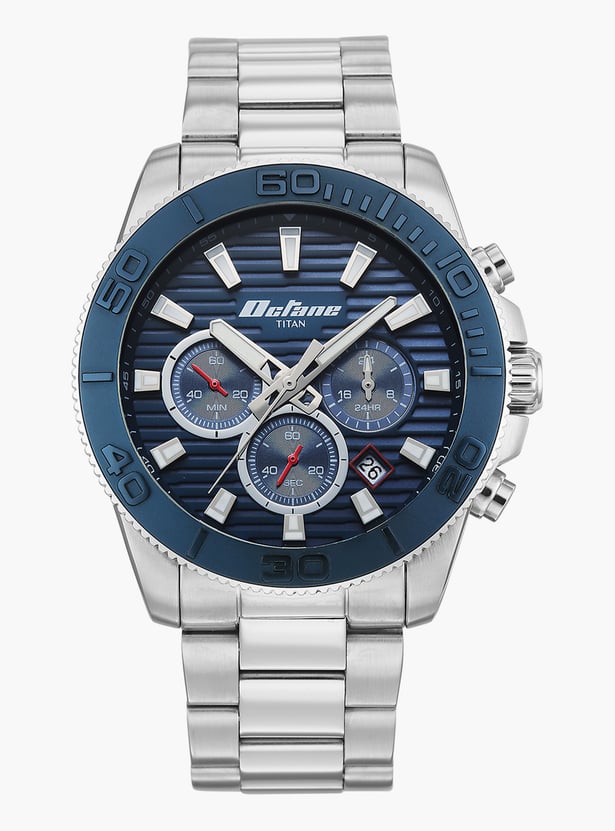 TITAN Octane Gridline Chronograph Watch-90239KM01