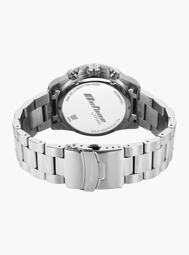 TITAN Octane Gridline Chronograph Watch-90239KM01