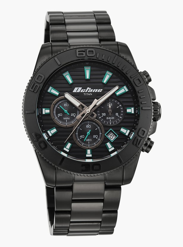 TITAN Octane Gridline Chronograph Watch - 90239NM01