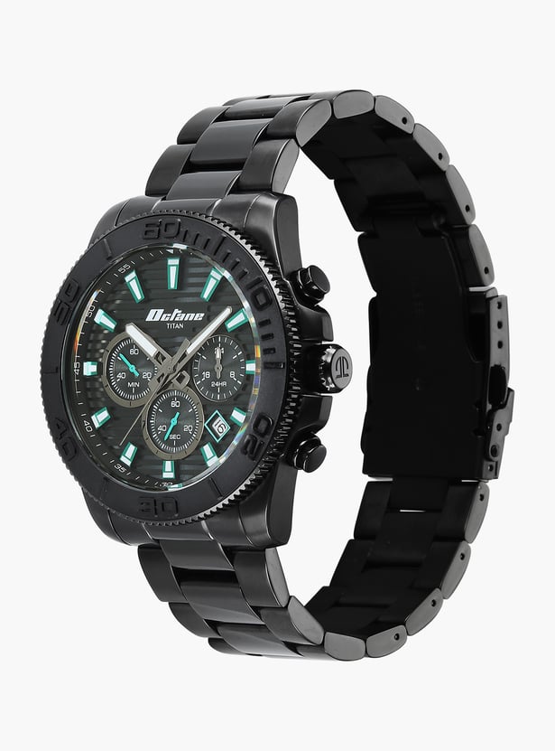 TITAN Octane Gridline Chronograph Watch - 90239NM01