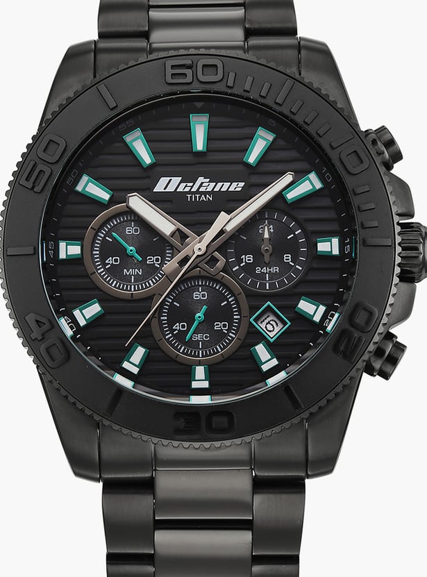 TITAN Octane Gridline Chronograph Watch - 90239NM01