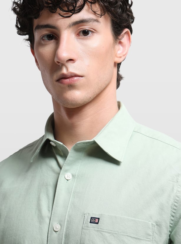 ARROW SPORT Solid Slim Fit Shirt