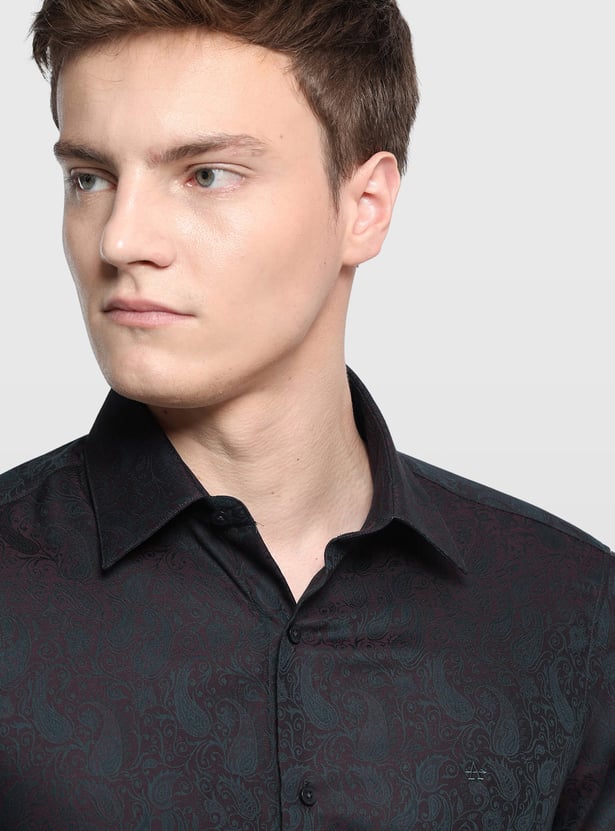 ARROW Paisley Slim Fit Formal Shirt