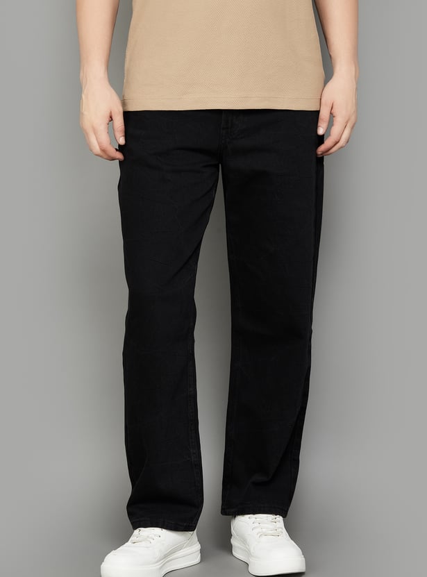 LEVI'S Washed Regular Straight Jeans