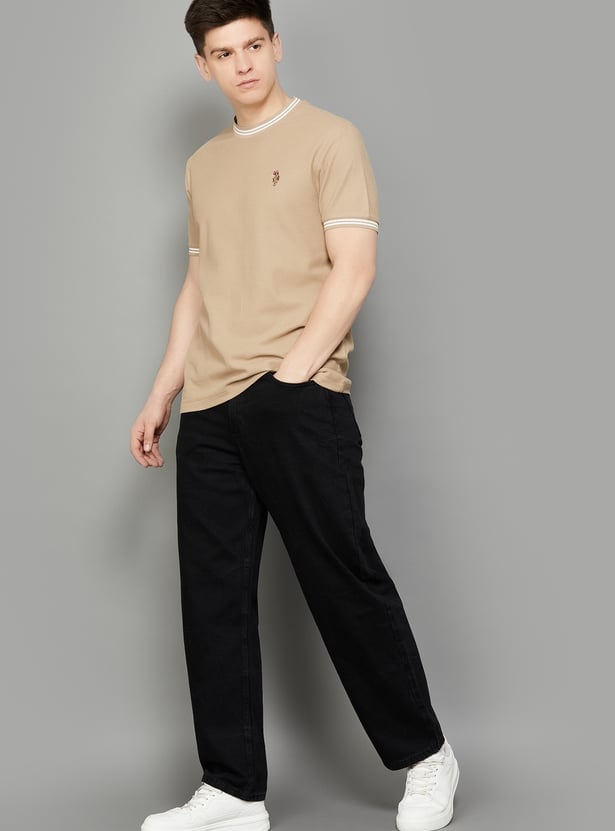 LEVI'S Washed Regular Straight Jeans