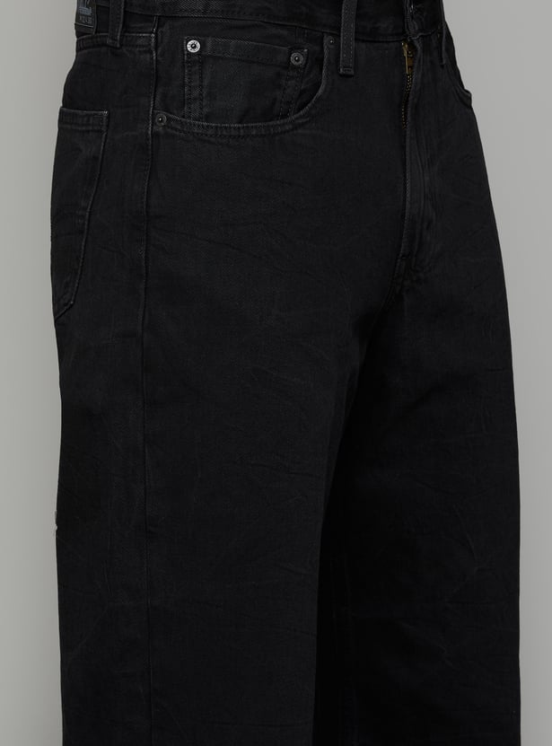 LEVI'S Washed Regular Straight Jeans
