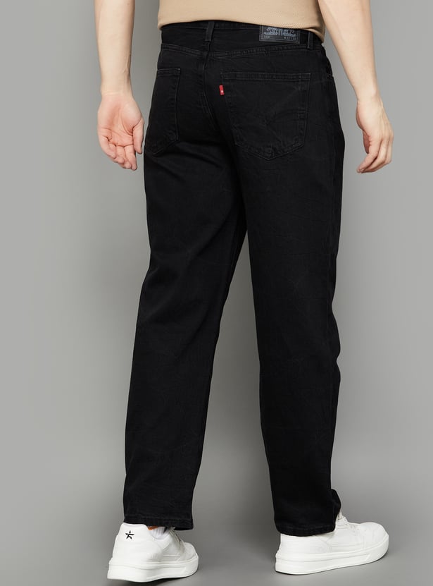 LEVI'S Washed Regular Straight Jeans