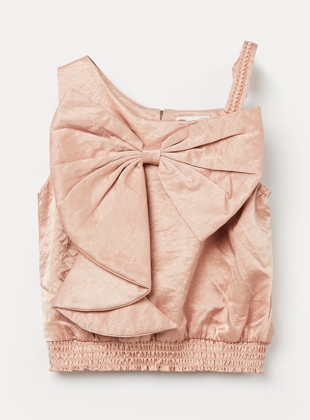 PEPPERMINT Girls Bow Skirt Set