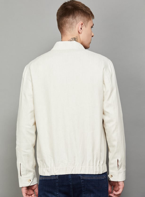 US POLO ASSN Solid Regular Fit Jacket