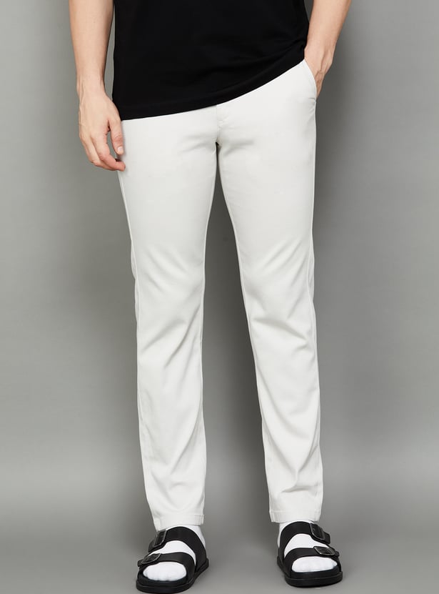 ARROW SPORT Solid Regular Trousers