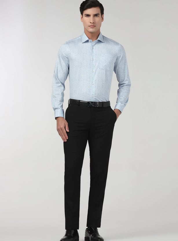 BLACKBERRYS Floral Print Slim Fit Formal Shirt