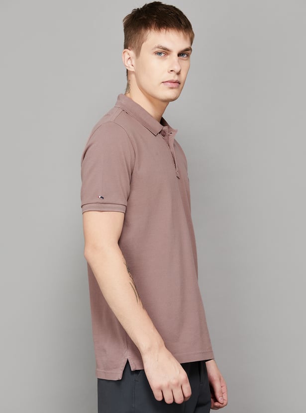 US POLO ASSN Solid Polo T-shirt