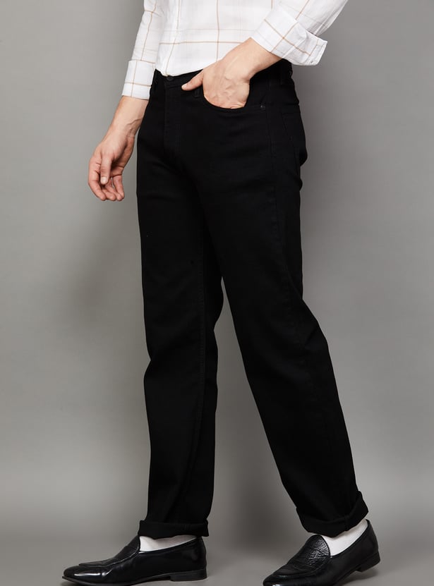 LEVI'S 555 Solid Relaxed Straight Jeans