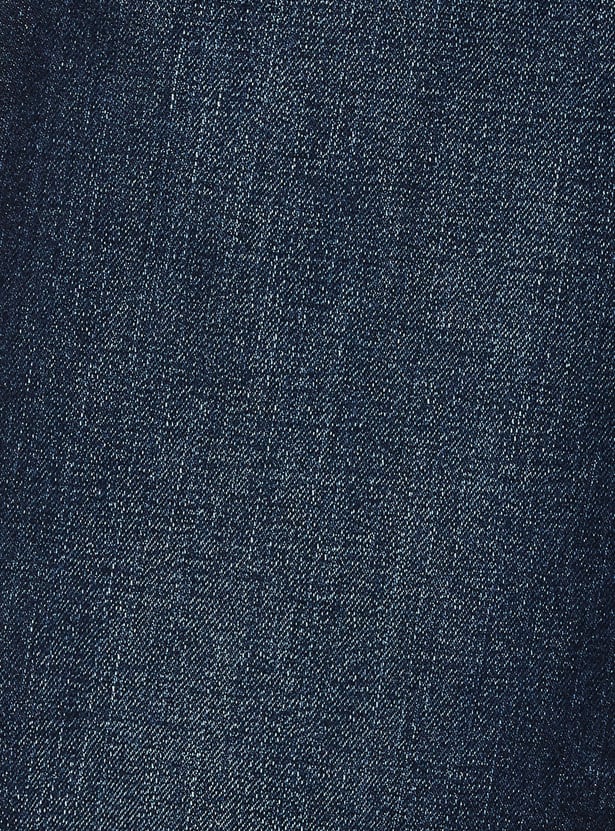 UNITED COLORS OF BENETTON Boys Dark Wash Regular Fit Jeans