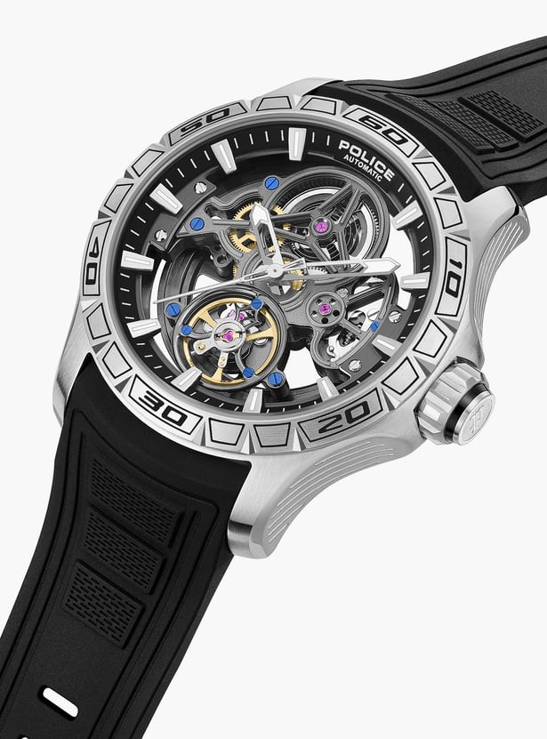 POLICE Spirit Skeleton Automatic Watch - PLPEWGR0097801W