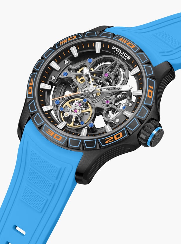 POLICE Spirit Skeleton Automatic Watch-PLPEWGR0097804W
