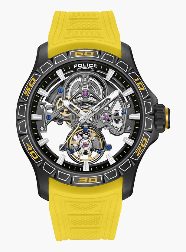 POLICE Spirit Skeleton Automatic Watch -PLPEWGR0097805W