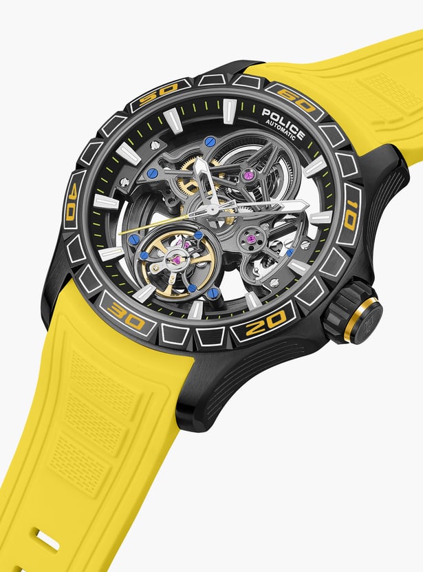 POLICE Spirit Skeleton Automatic Watch -PLPEWGR0097805W